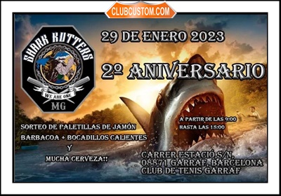 2 Aniversario Shark kutters