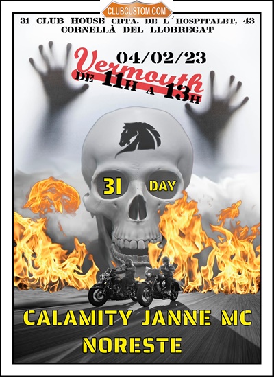Vermouth del 31 DAY con CALAMITY JANNE MC NORESTE