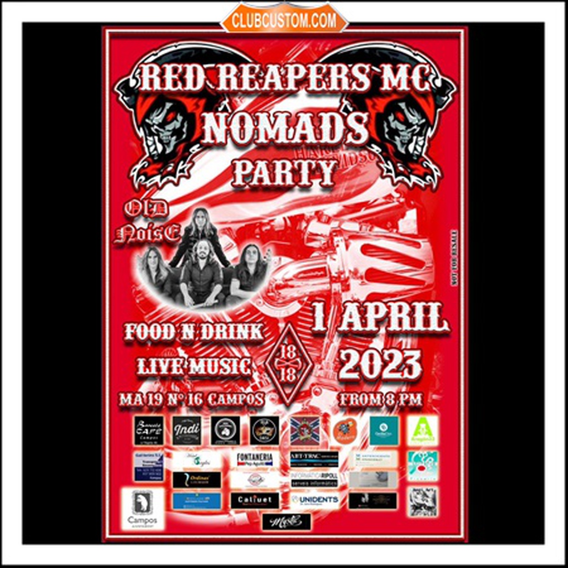 RED REAPERS MC NOMADS PARTY
